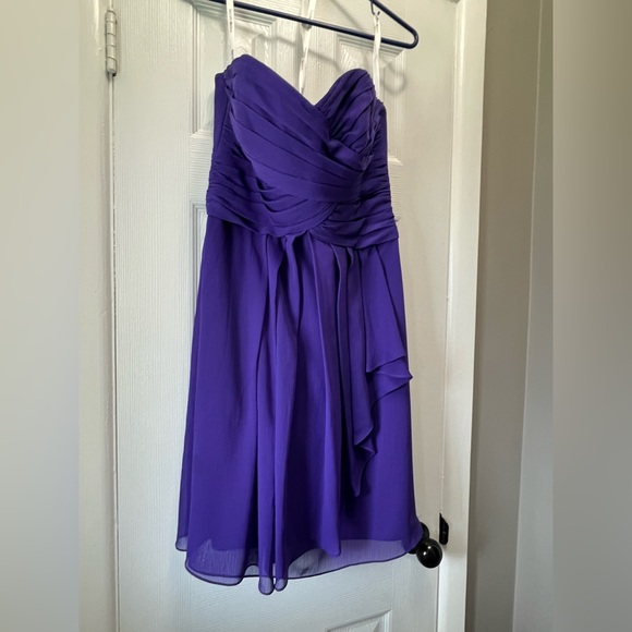 David’s Bridal Bridesmaid/ Prom Dress - Picture 2 of 2